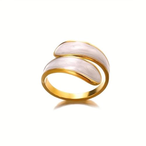 Top 5 Bold Drip Artsy Adjustable Stainless Steel ring