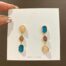 bold Mismatched Drop Earrings
