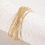 Double Infinite Twisted Gold Plated