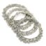 Beautiful Silver cuff bangle for Navratri Festival