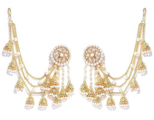 Top 5 Bridal Golden Earrings