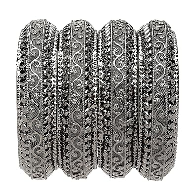 Top 5 beautiful silver bangles for women
